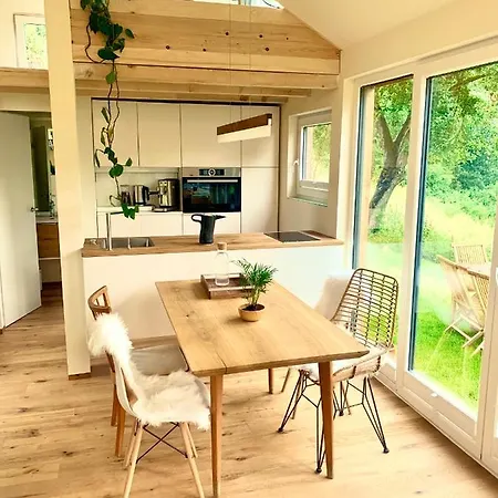 בית נופש Tinyhouse Minimalus Panorama Schlafloft Im Gruenen Dessighofen