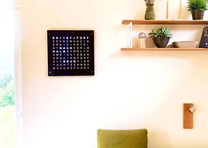 Tinyhouse Minimalus Panorama Schlafloft Im Gruenen Hébergement de vacances