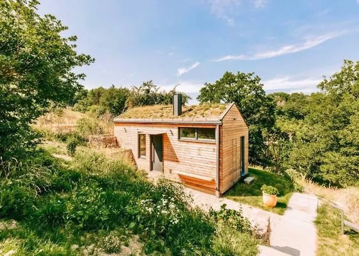 Hébergement de vacances Tinyhouse Minimalus Panorama Schlafloft Im Gruenen *