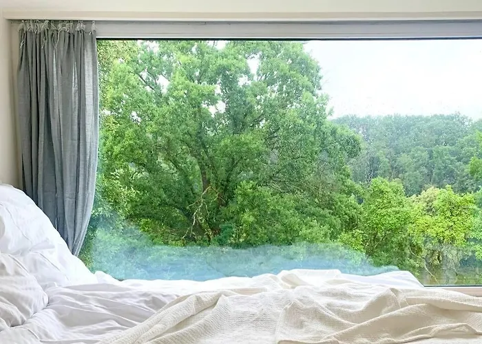 Hébergement de vacances Tinyhouse Minimalus Panorama Schlafloft Im Gruenen *